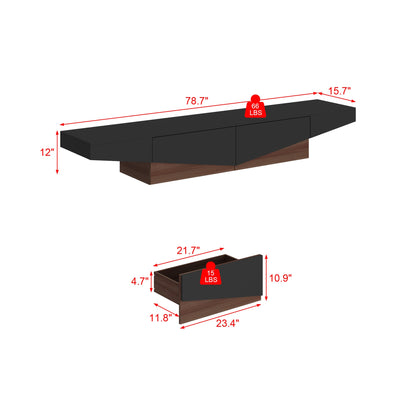Console multimédia 78,7 pouces