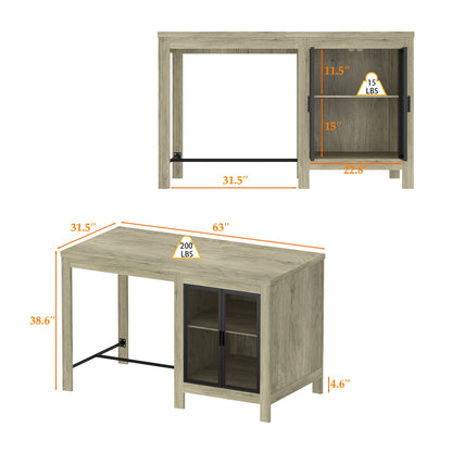 Îlot de cuisine 63 W